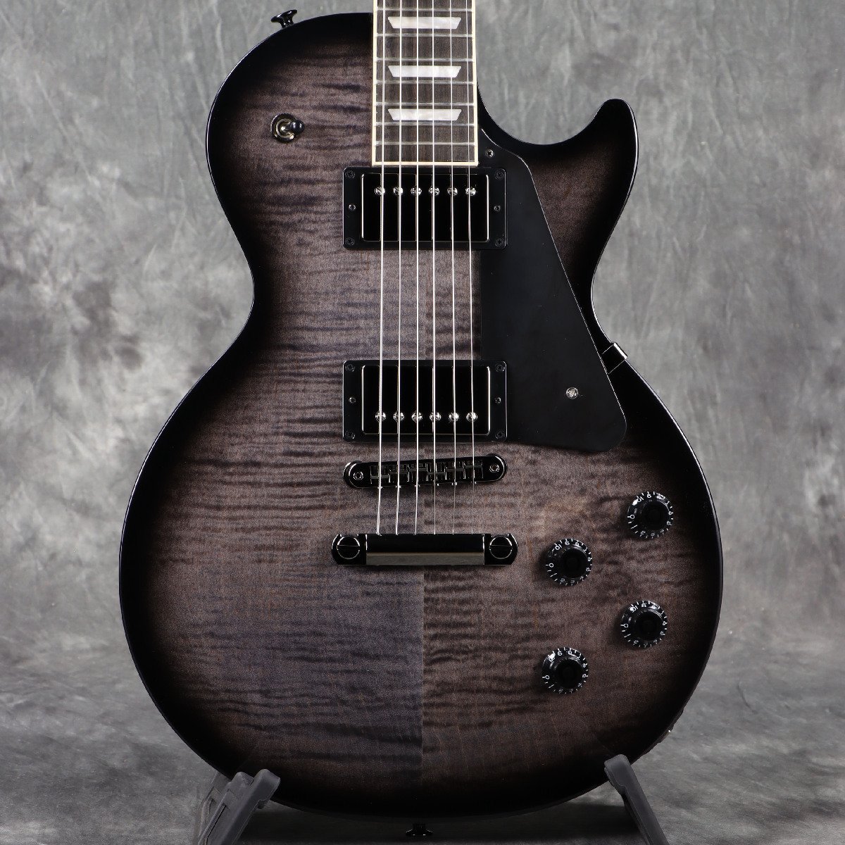 Gibson Les Paul Studio Session Translucent Ebony Burst レス
