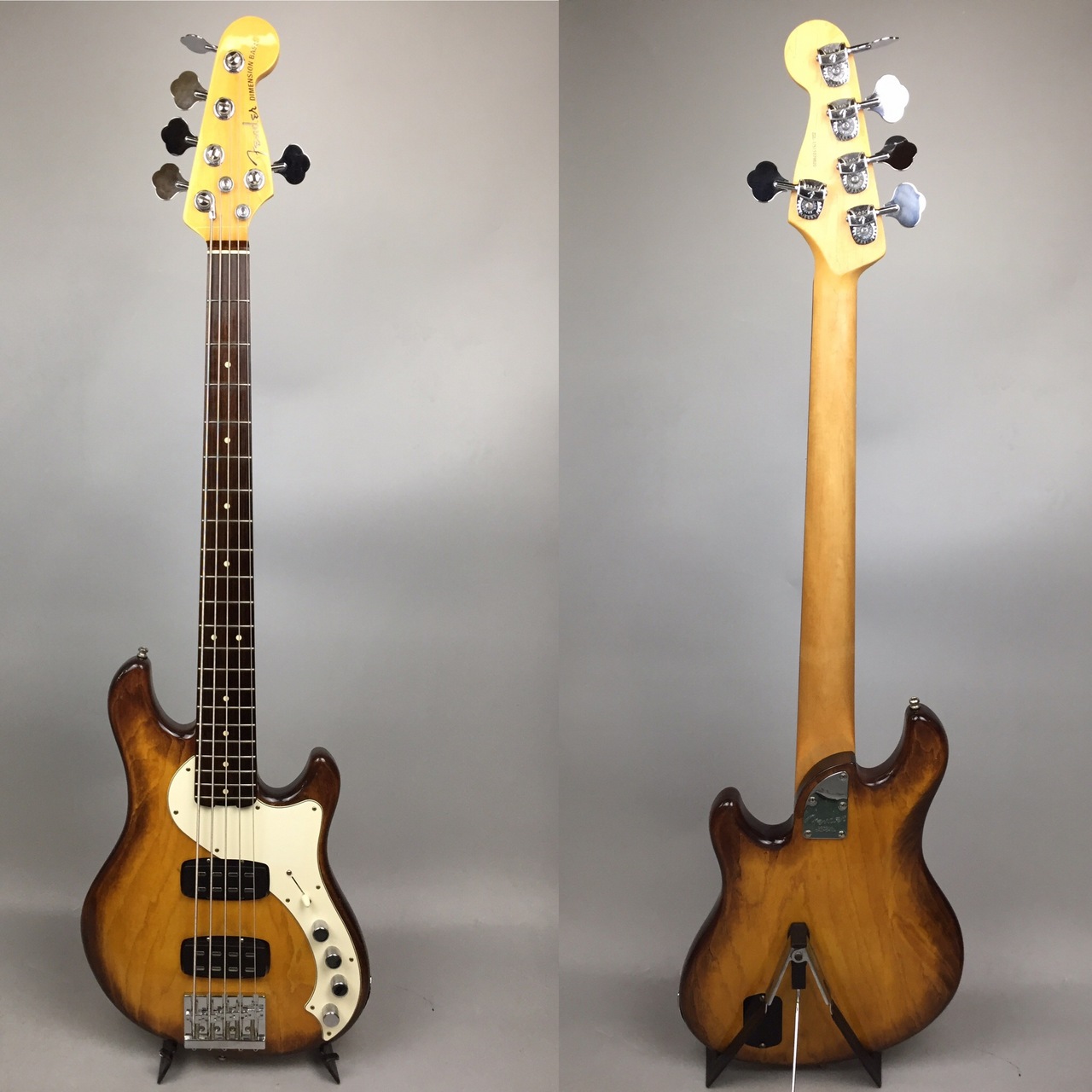 ベース Fender American Deluxe Dimension Bass V Fender American Deluxe Dimension Bass V - Natural | Sweetwater