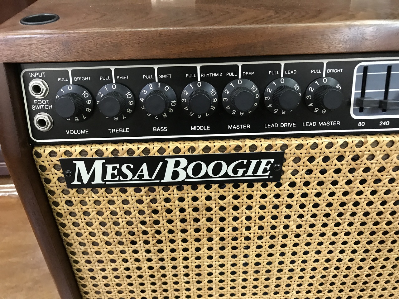 MESA Boogie MARKⅢ ウッドキャビネット レッドストライプ87年製 動作