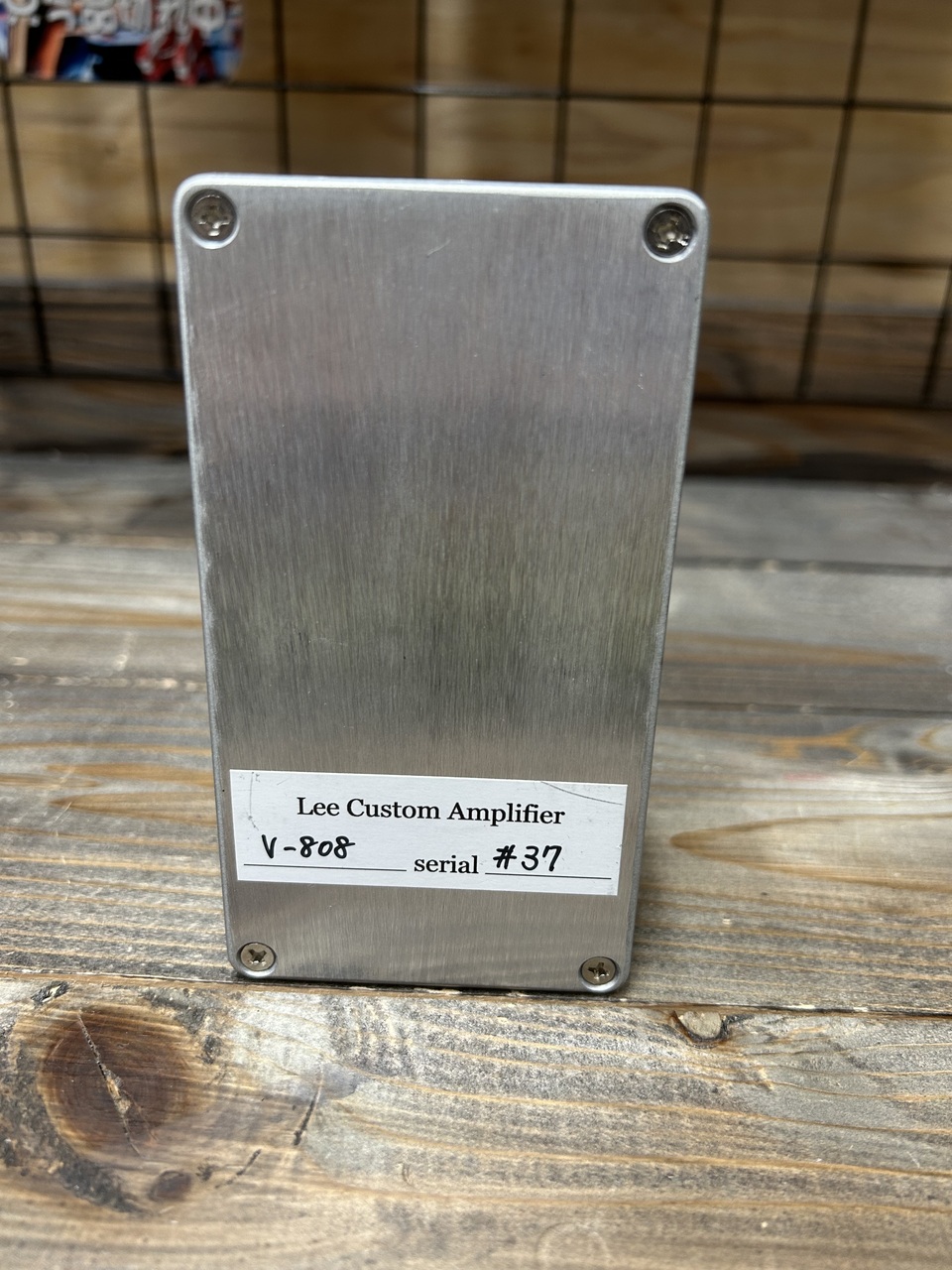 Lee CustomAmplifier V-808 【美品】 Lee Custom Amplifier V-808【真空管オーバードライブ】 リー