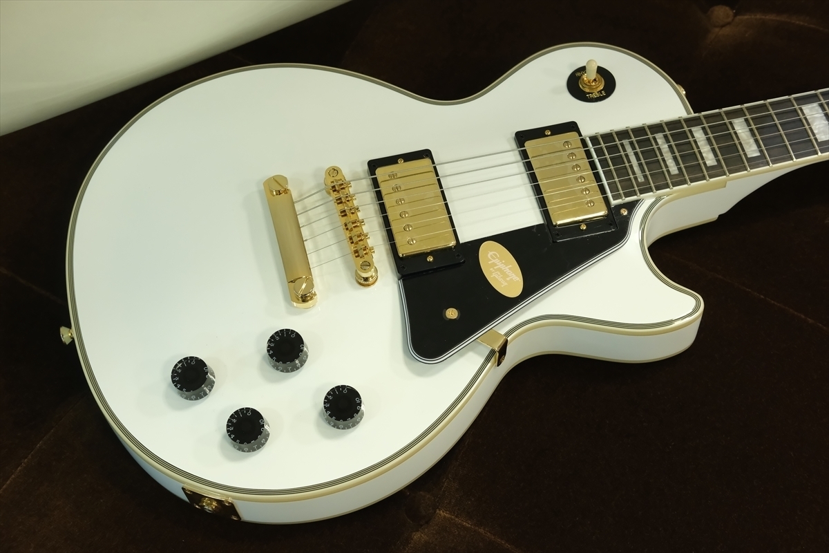 Epiphone Les Paul Custom / Alpine White（新品/送料無料）【楽器検索