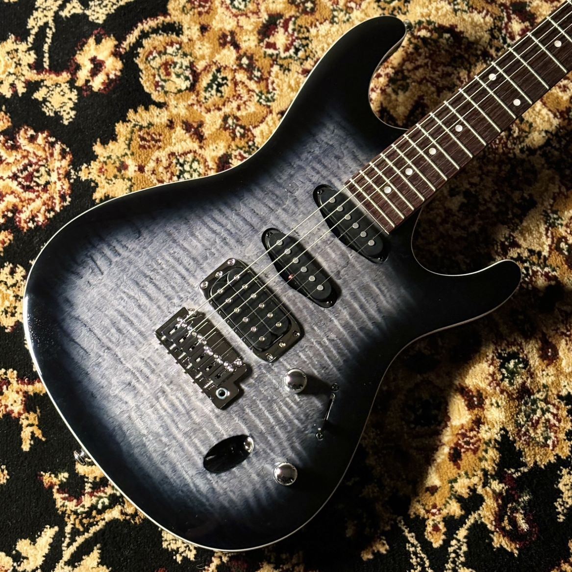 Electric Guitar Ibanez SA Series SA260FM See-through Black