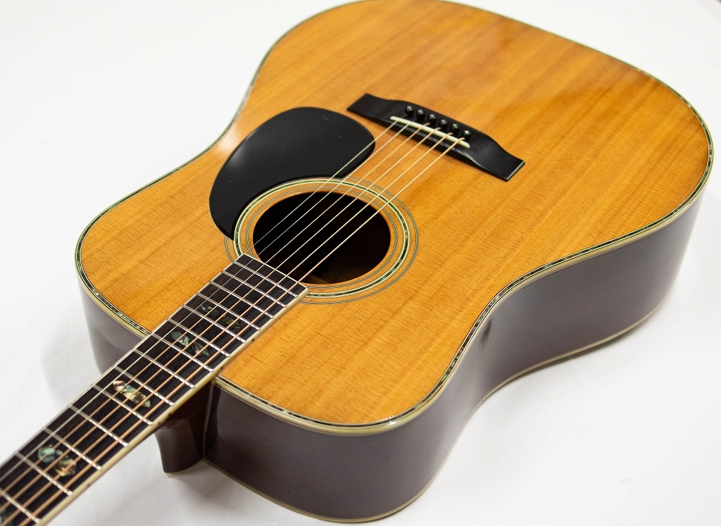 希少 左用 T.F.MorrisW-50ヴィンテージ アコースティックギター TF-Morris W-50 - ギター・楽器買取のサウンド・プラグ