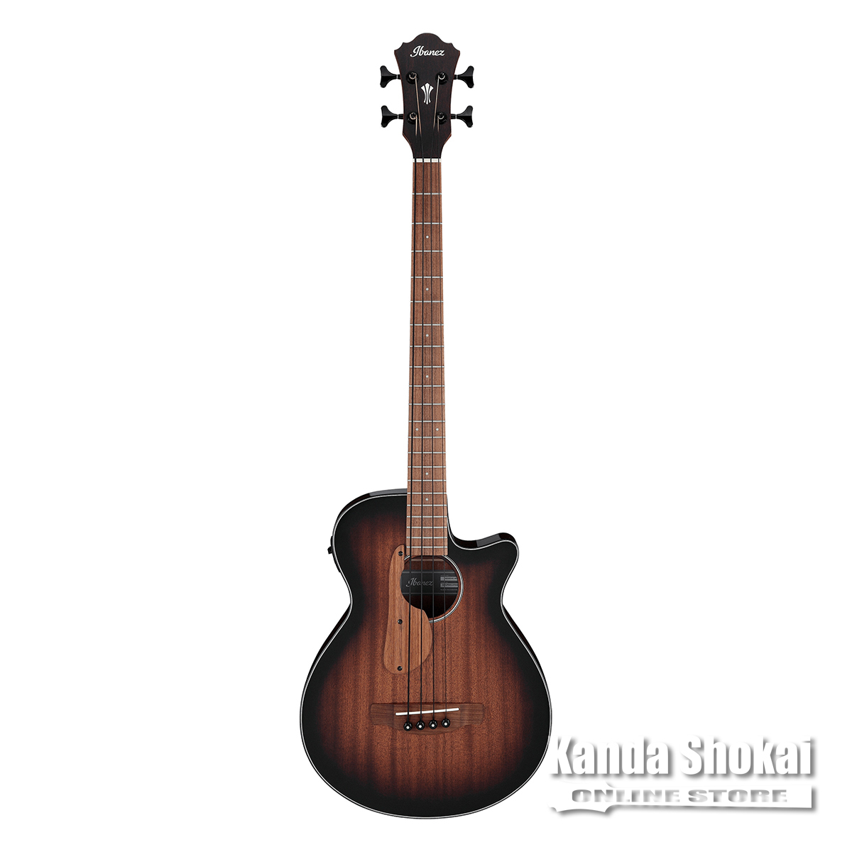 Ibanez AEGB24E-MHS, Mahogany Sunburst High Gloss（新品/送料無料）【楽器検索デジマート】