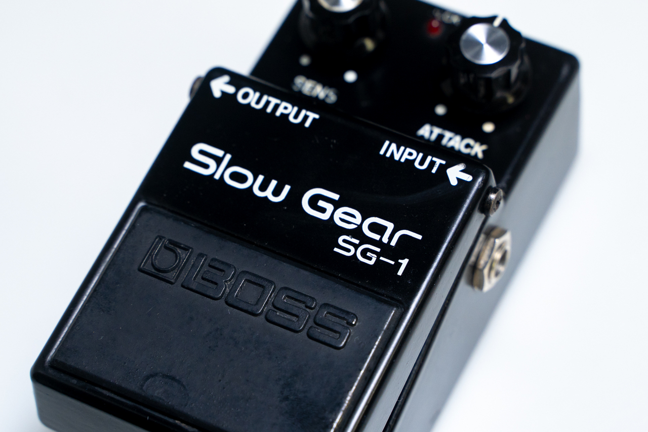 激レア BOSS SG-1 Slow Gear エフェクター 日本製 銀ネジ BOSS SG-1 Slow Gear Made In Japan 銀ネジ #8400【GIB横浜