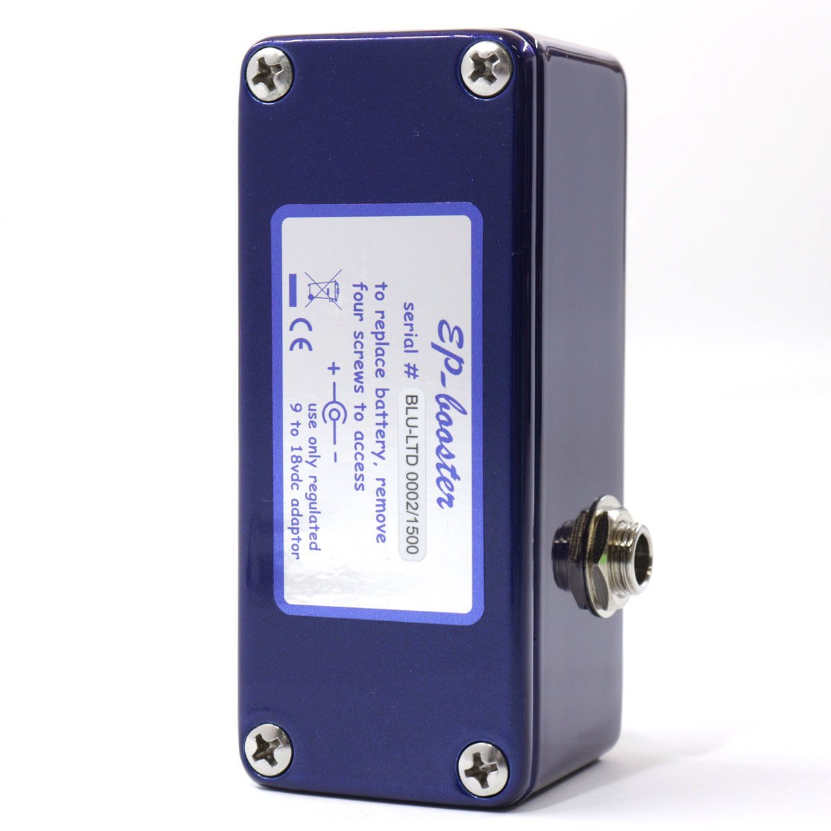 【未使用】Xotic EP Booster llic Blue Xotic EP Booster Pedal Limited Edition- Metallic Blue w