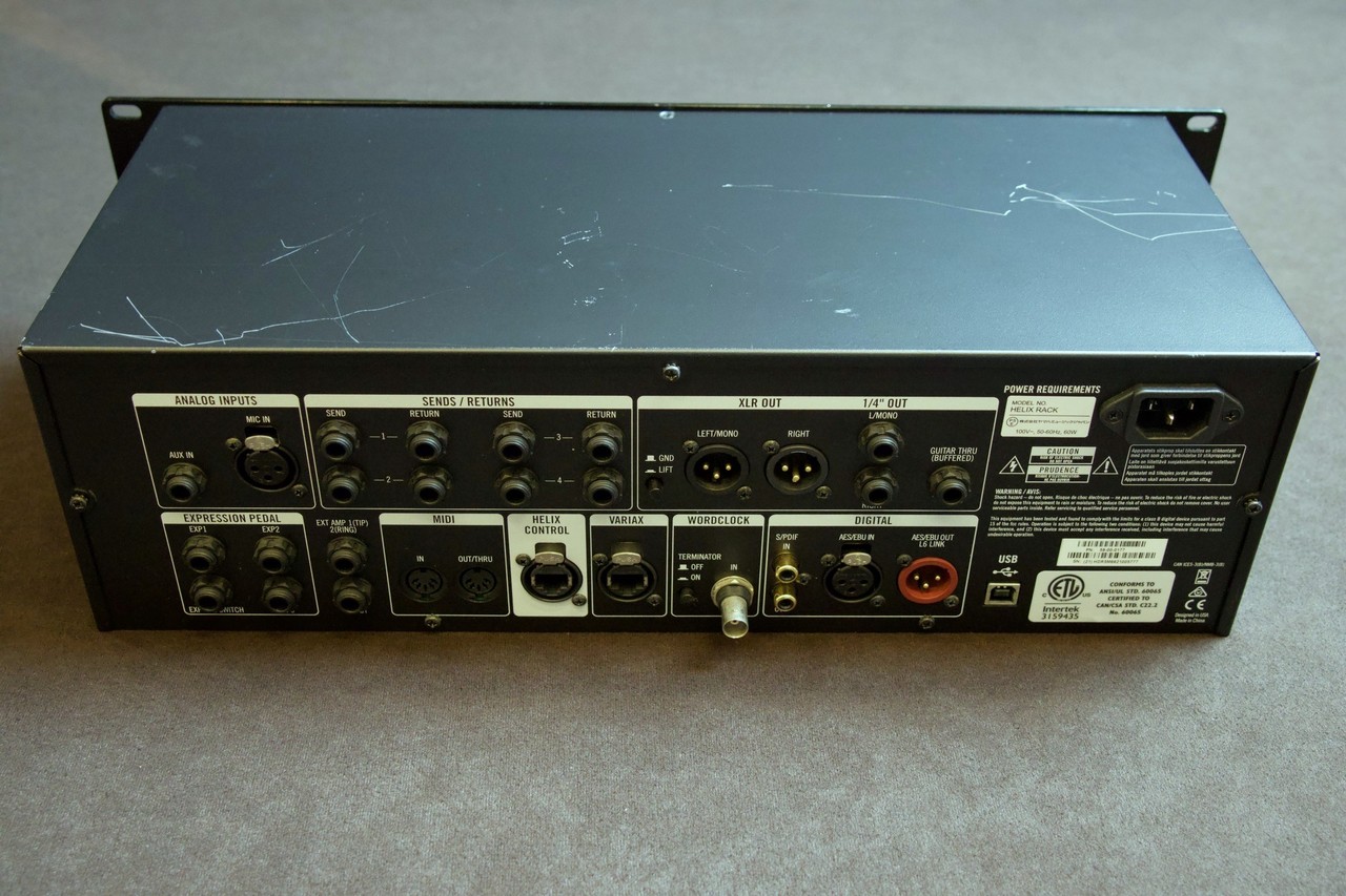 LINE 6 Helix Rack /Helix Control Set（中古）【楽器検索デジマート】