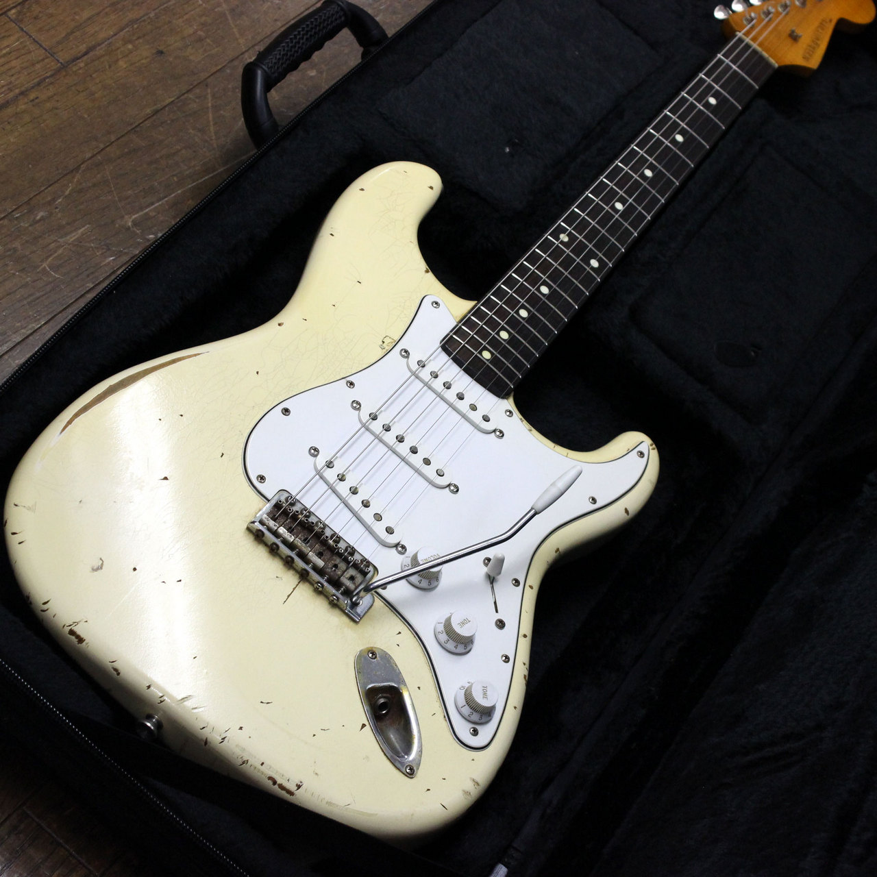 Nash Guitars S63 Vintage White Aged( Relic)ナッシュギターズ