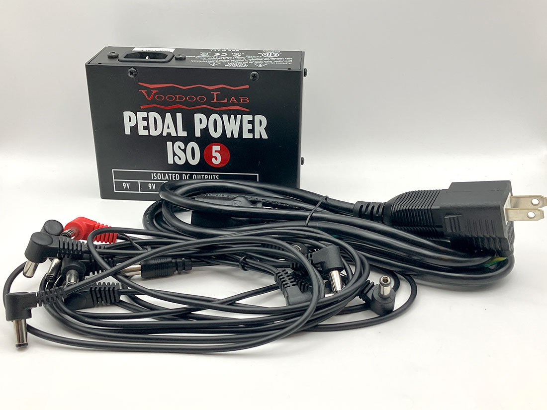 美品 Voodoo Lab PEDAL POWER ISO 5 保証書つき VOODOO LAB Pedal Power ISO-5（中古）【楽器検索デジマート】