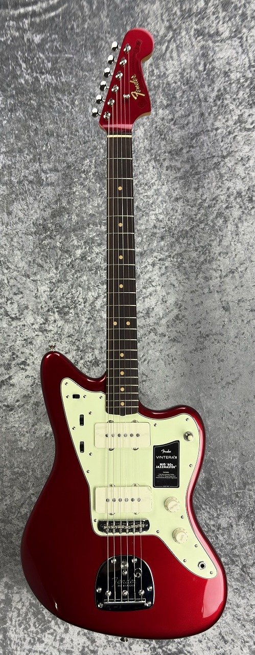 Fender Vintera III Mid '60s Jazzmaster -Candy Apple Red