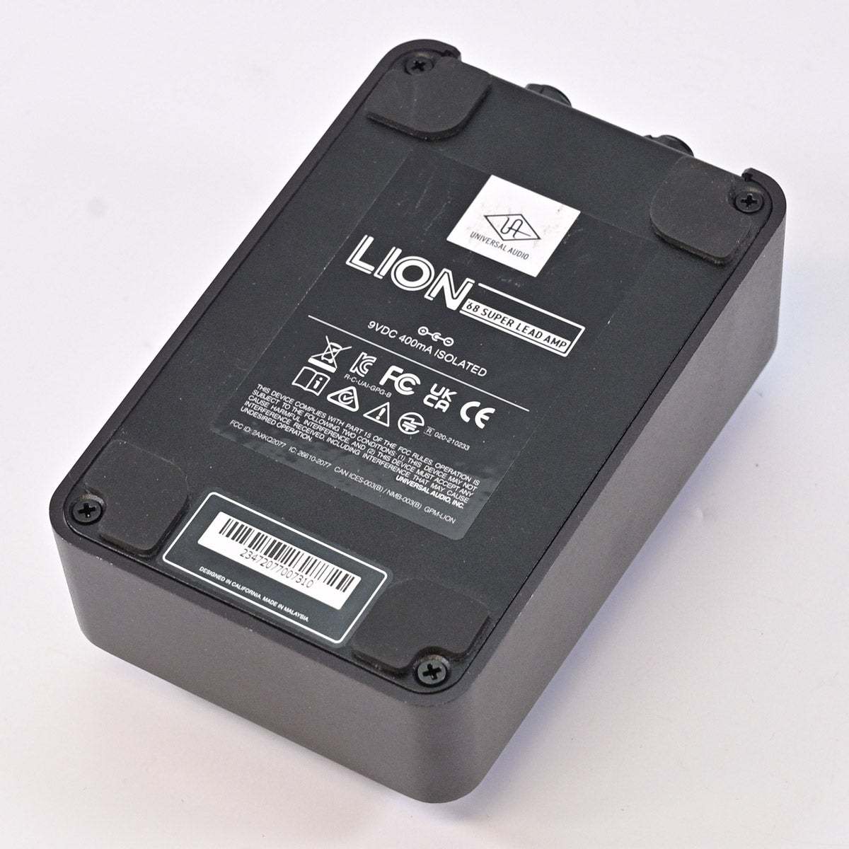 Universal Audio UAFX Lion 68 Super Lead Amp ギタープリアンプ