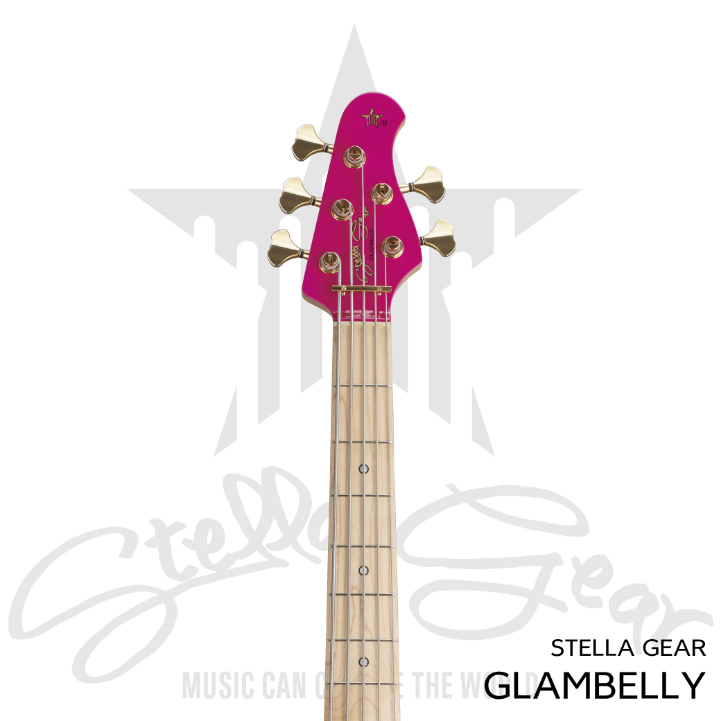 STELLA GEAR GLAMBELLY / See Thru Pink（新品/送料無料）【楽器検索 
