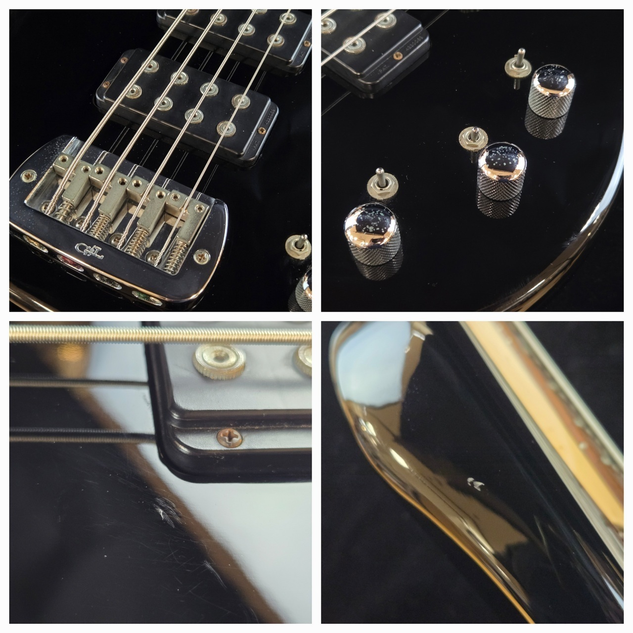 G&L L-2000 エレキベース TRIBUTE ブラック美品　少々難あり G&L Tribute Series L-2000 ‐ Black【現物画像】【4.37kg】（中古/送料