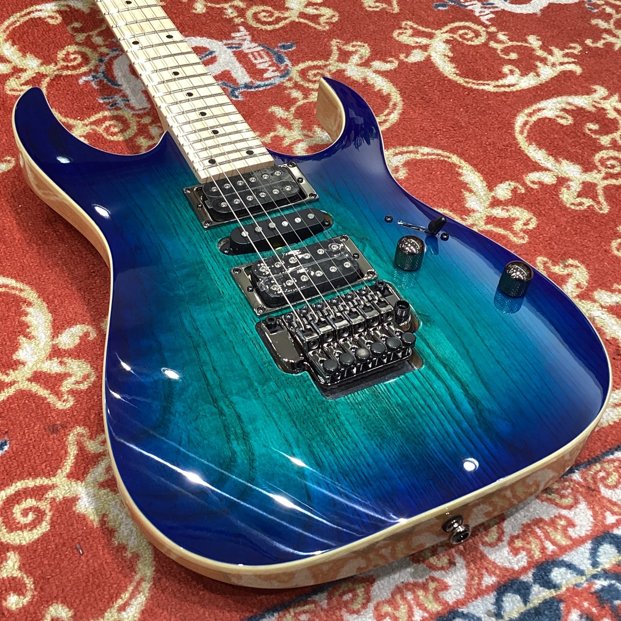 Ibanez RG370AHMZ BMT : Blue Moon Burst【現物画像】（新品/送料無料）【楽器検索デジマート】