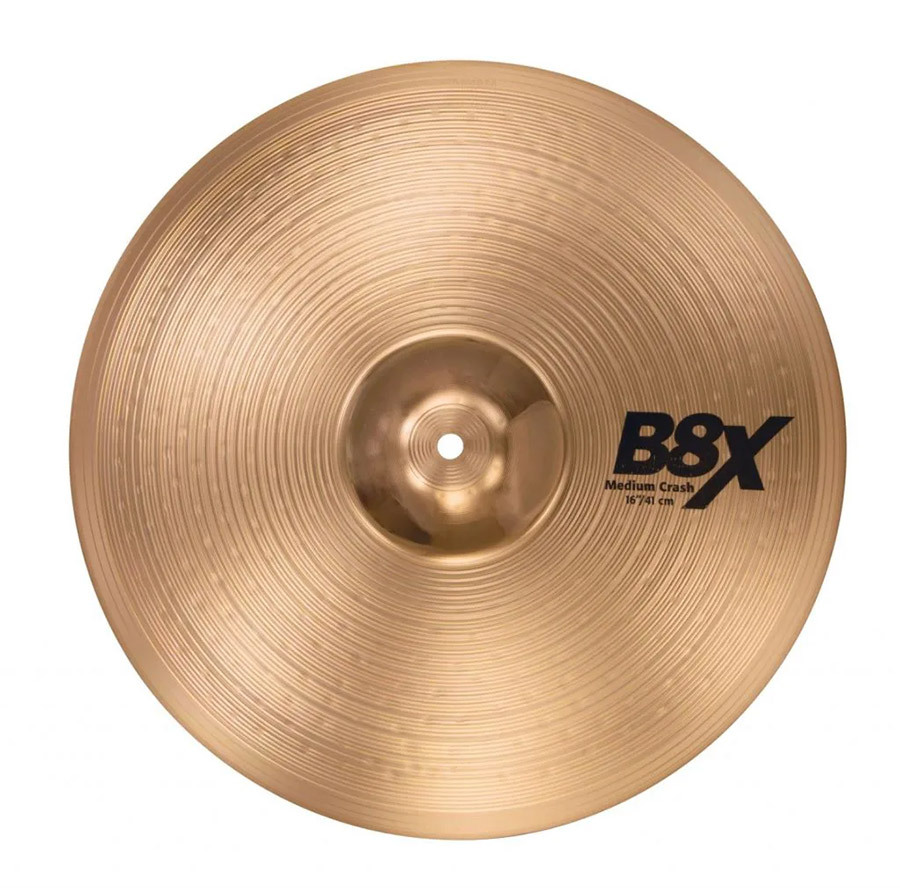 SABIAN B8X-16MC クラッシュシンバル B8X MEDIUM CRASH