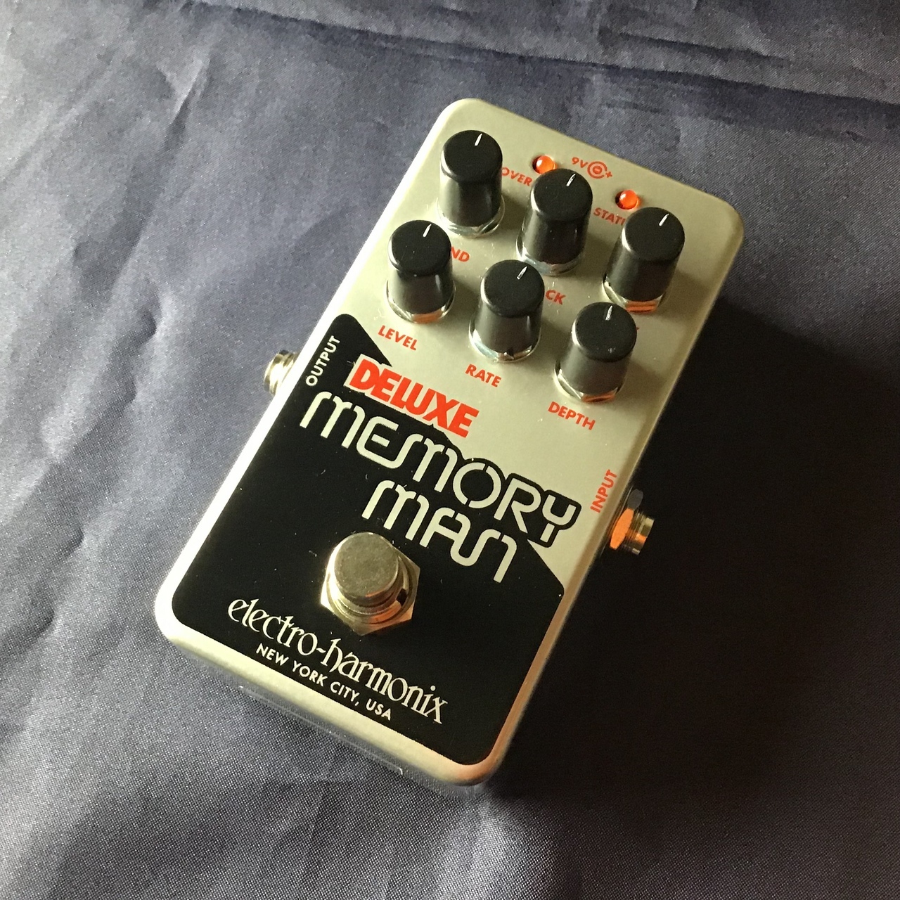 electro-harmonix DELUXE MEMORY MAN エコー、コーラス、ビブラート-