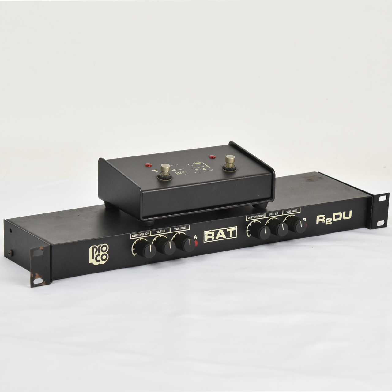 【動作OK】Pro Co RAT R2DU 希少ラックマウント ヴィンテージ機材 Pro Co RAT R2DU Rack Unit（中古）【楽器検索デジマート】