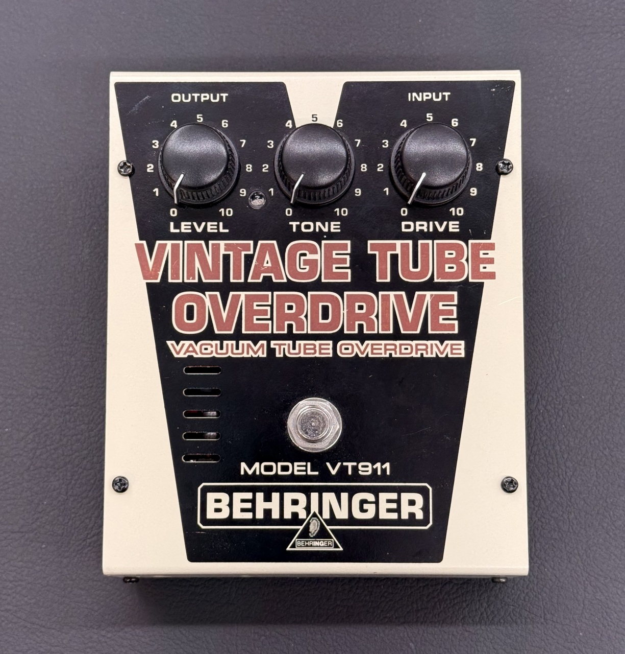 BEHRINGER VT911 VINTAGE TUBE OVERDRIVE（中古）【楽器検索デジマート】