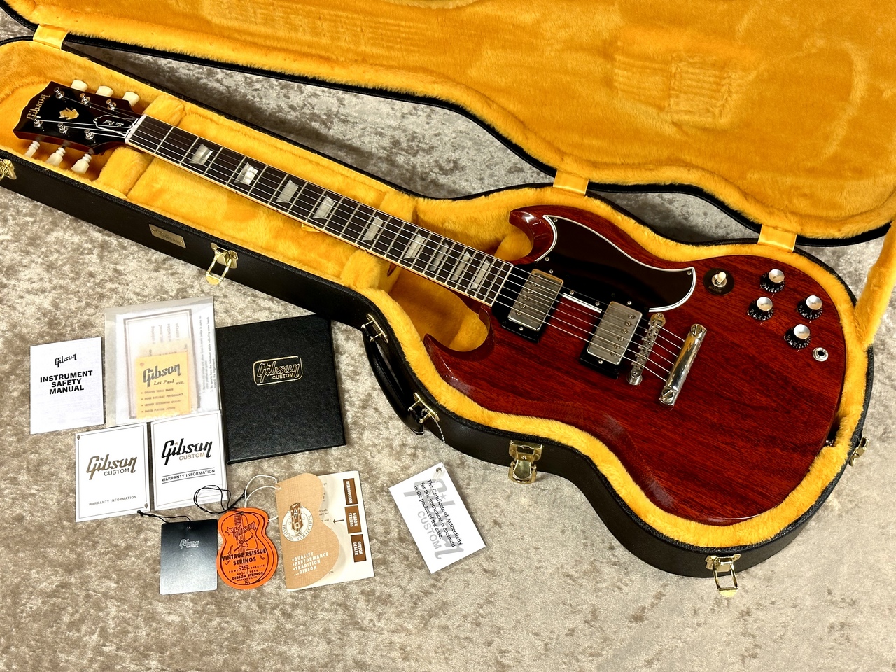 Gibson Les Paul Custom レッド エレキギター山野楽器 Gibson Custom Shop Historic Collection 1961 Les Paul SG Standard