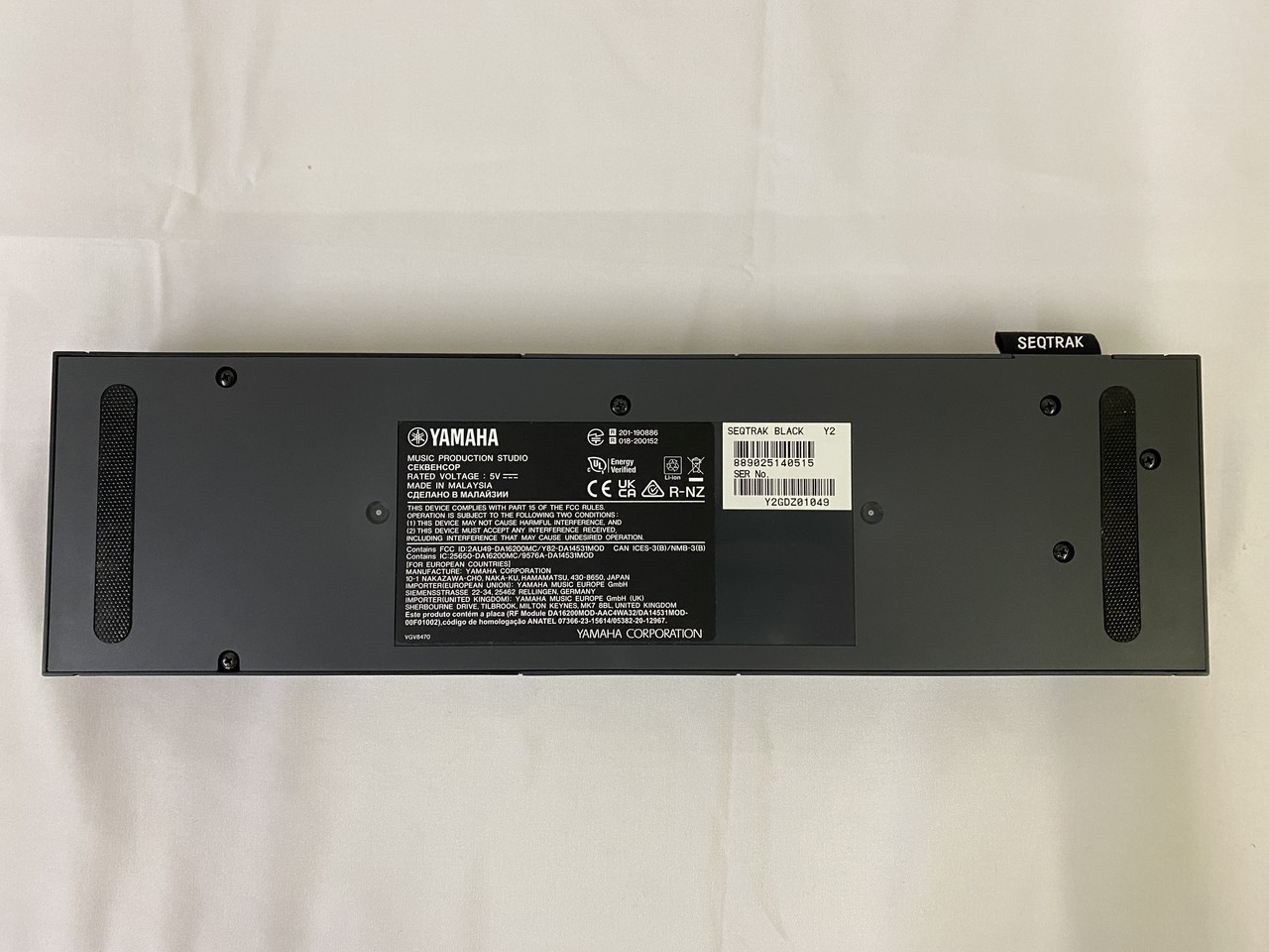 SEQTRAK 未使用 YAMAHA SEQTRAK ORANGE 【在庫処分につき大特価】【即納可能