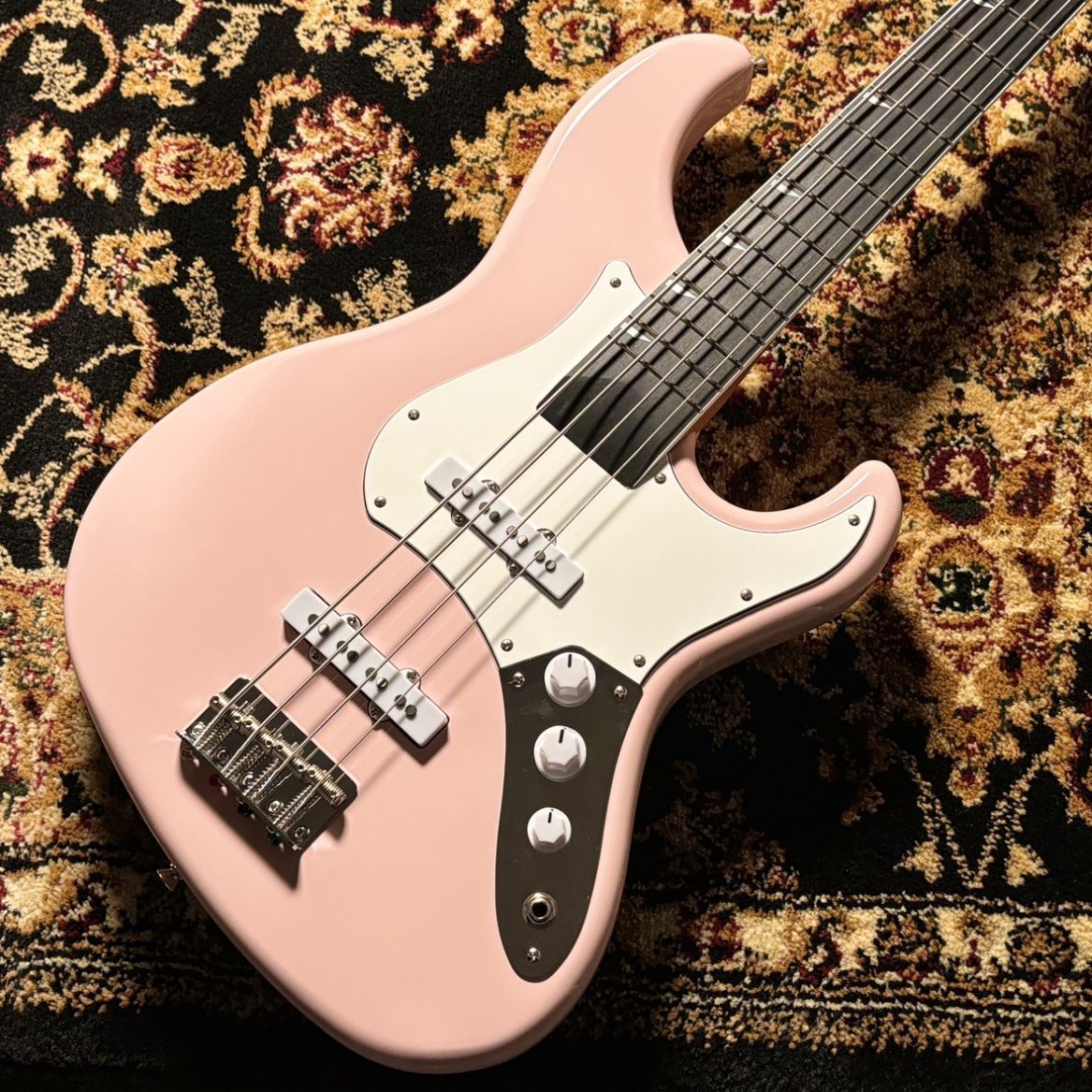 RYOGA VAL-BASS Shell Pink エレキベース ジャズベースタイプ ベイクド