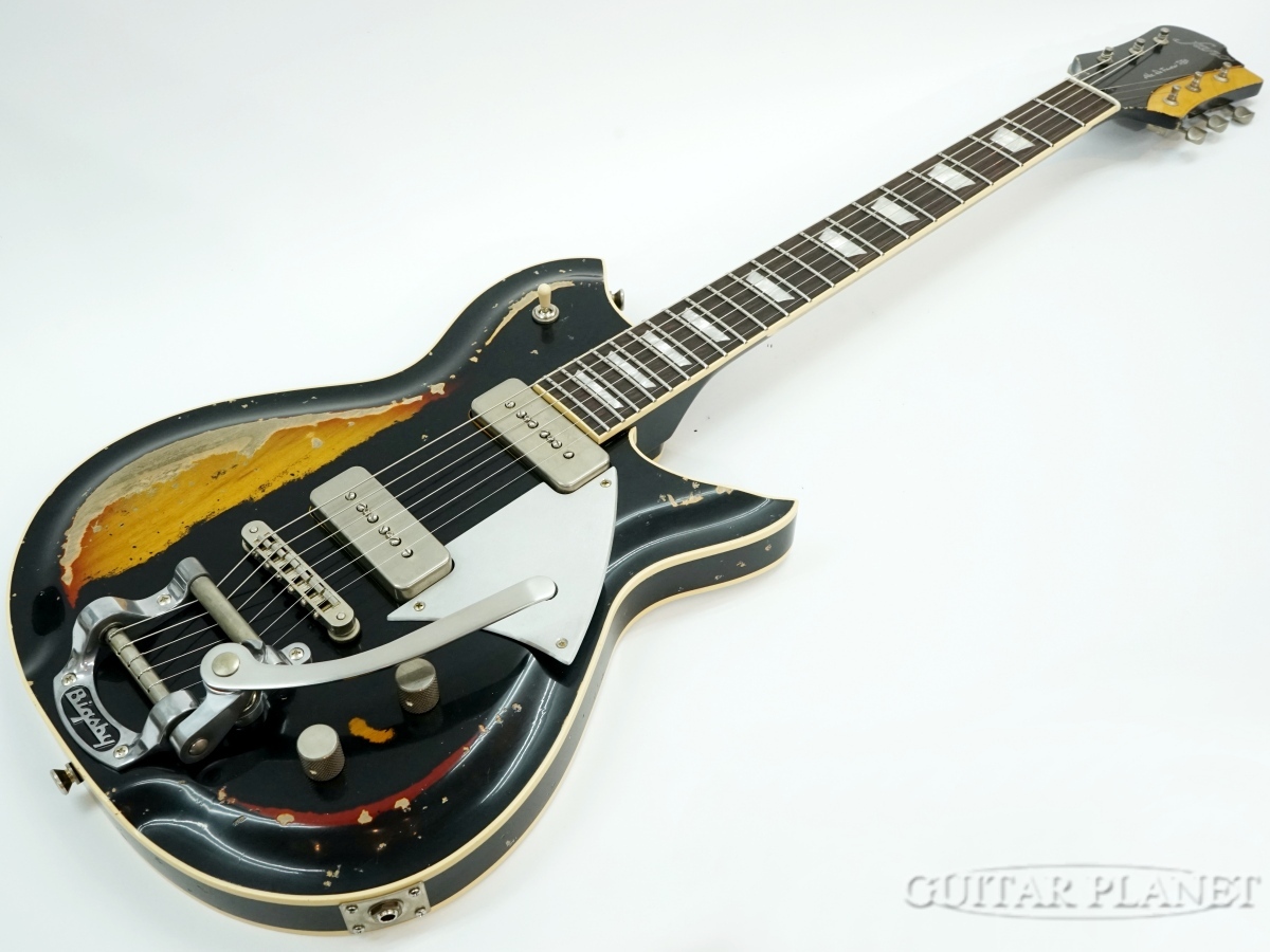 FANO Alt de facto RB6 B5 -Bull Black over 3 Tone Sunburst