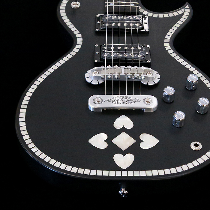 Zemaitis IFG-AC-24 HEART, Black（新品/送料無料）【楽器検索デジマート】