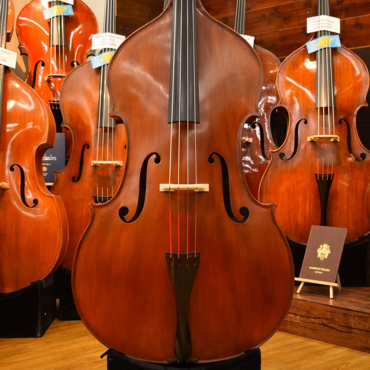 自宅用Gliga Gems Ⅱ G/Cコントラバス(国内4/4サイズ) Gliga Gems II Violin Shape/C.Back 3/4 size 2021【地下コントラバス