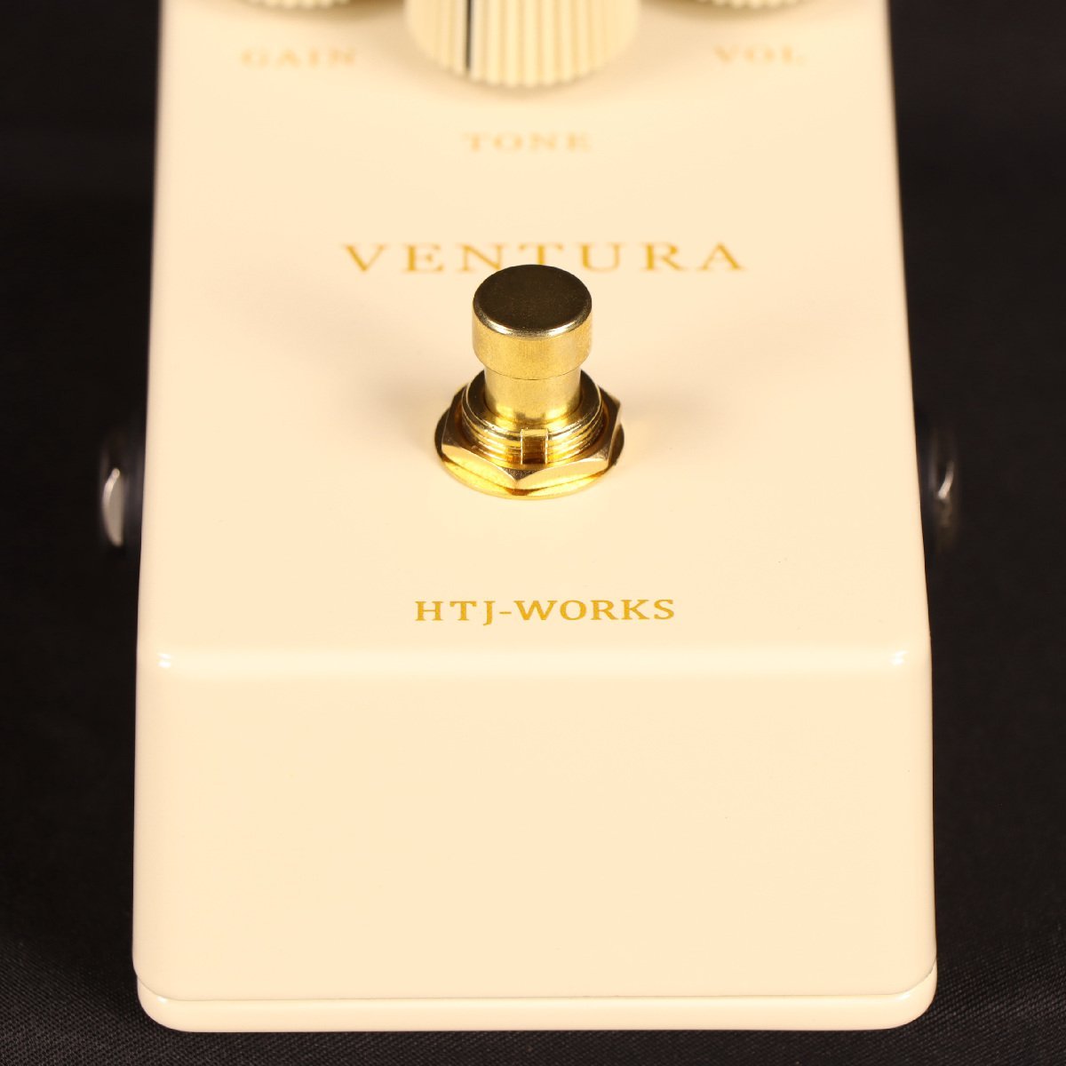 最新デザインの HTJ-WORKS 日本製 オーバードライブ White DRIVE OVER VENTURA ギター