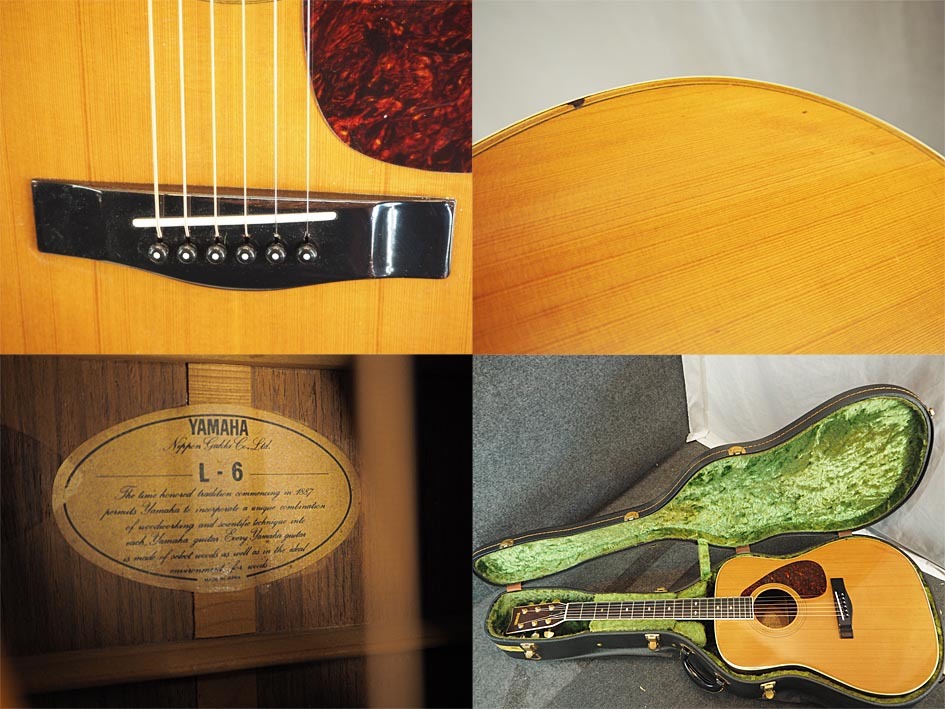 L-6　格安品質保証　YAMAHA　cBtiT-m73526527647　アコースティックギター　1887