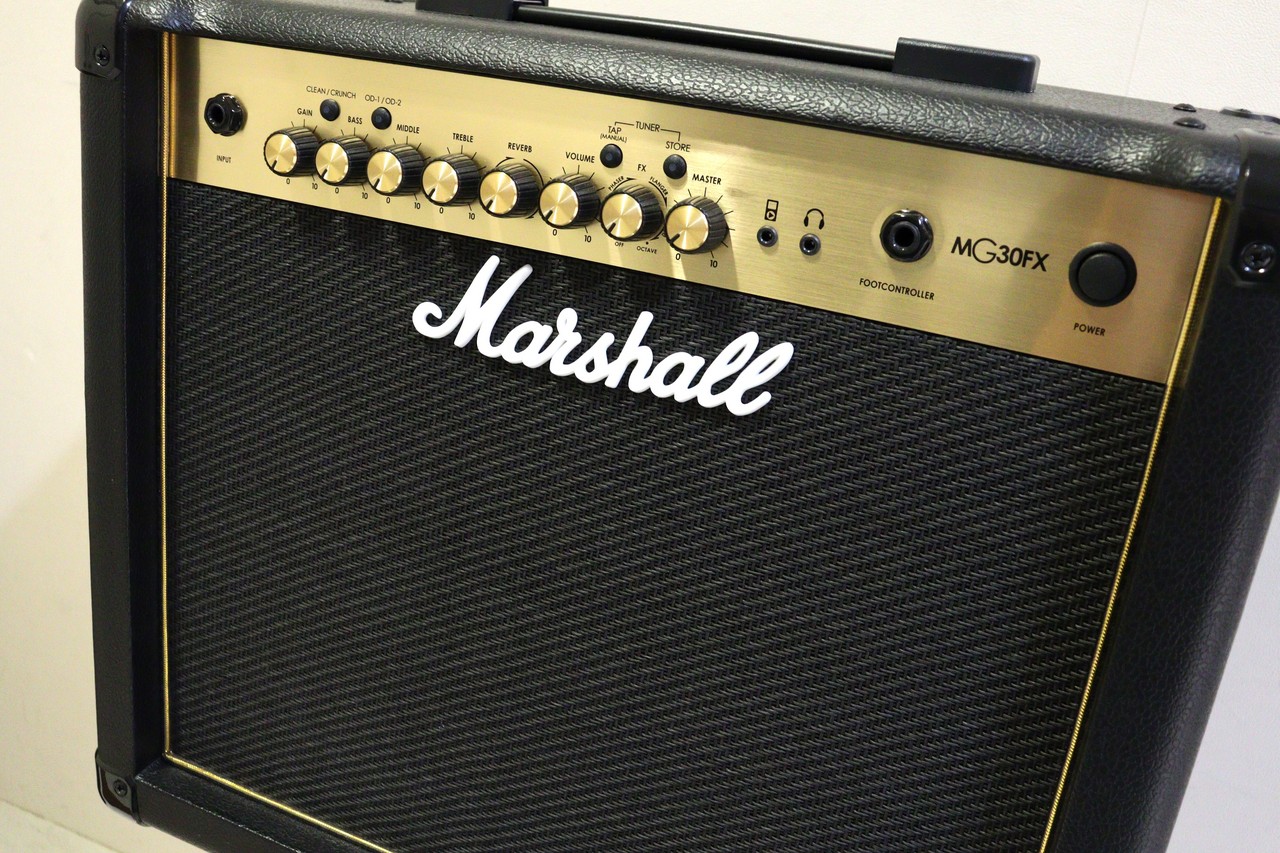 Marshall MG30FX + 専用フットスイッチセット 【美品】（中古）【楽器