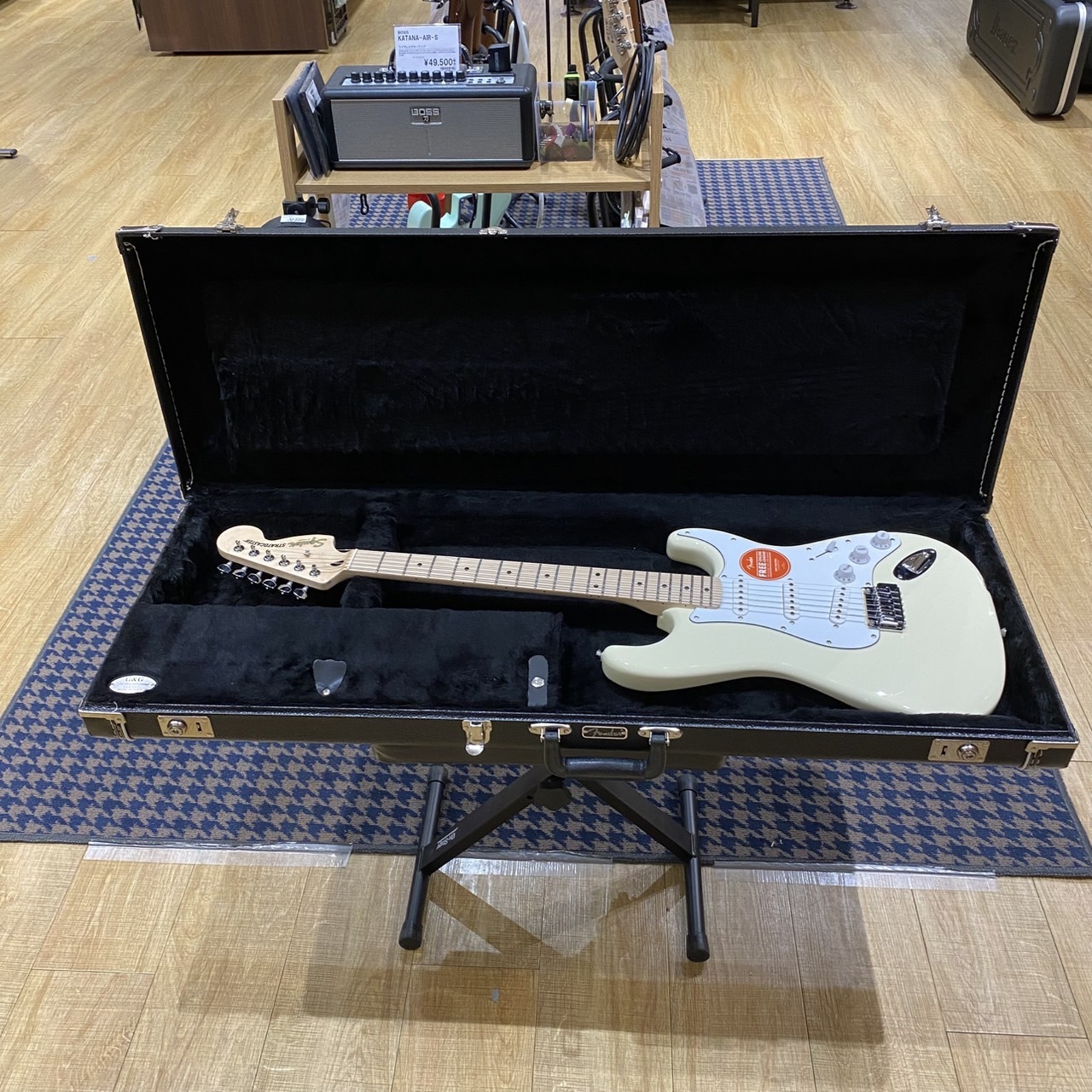 Fender エレキギター用 ハードケース【現物画像】（中古/送料