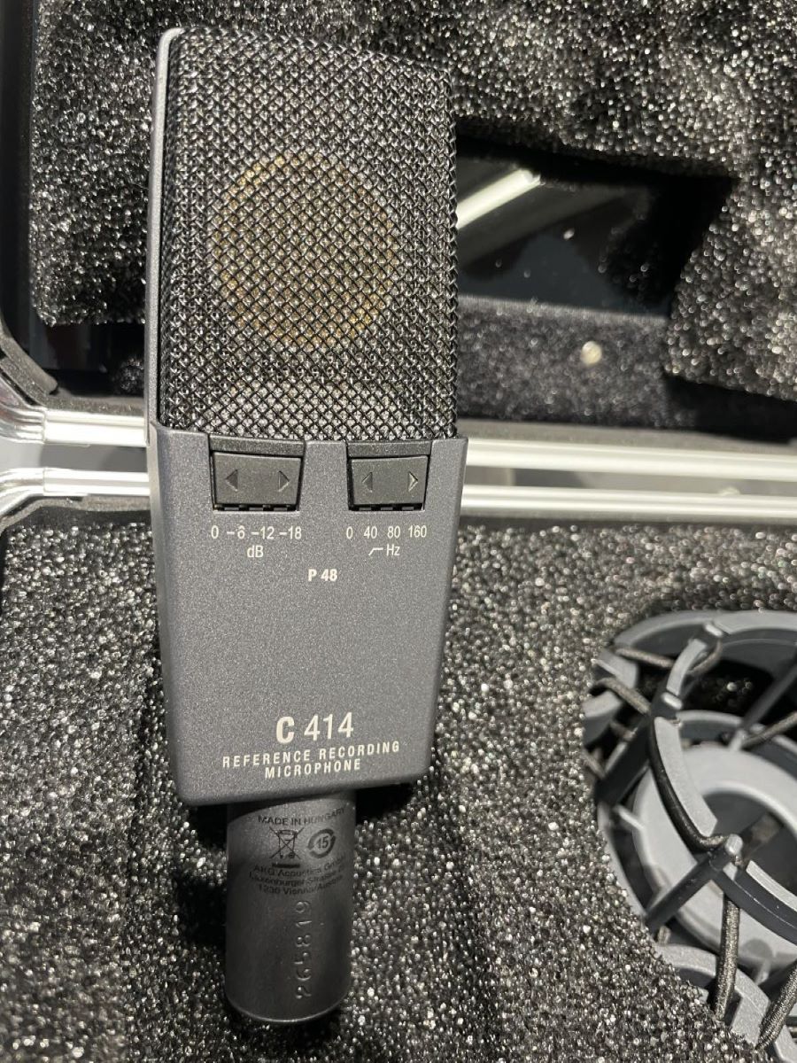 AKG C414 XLS 3年保証 コンデンサーマイクロホン ケース傷あり特価