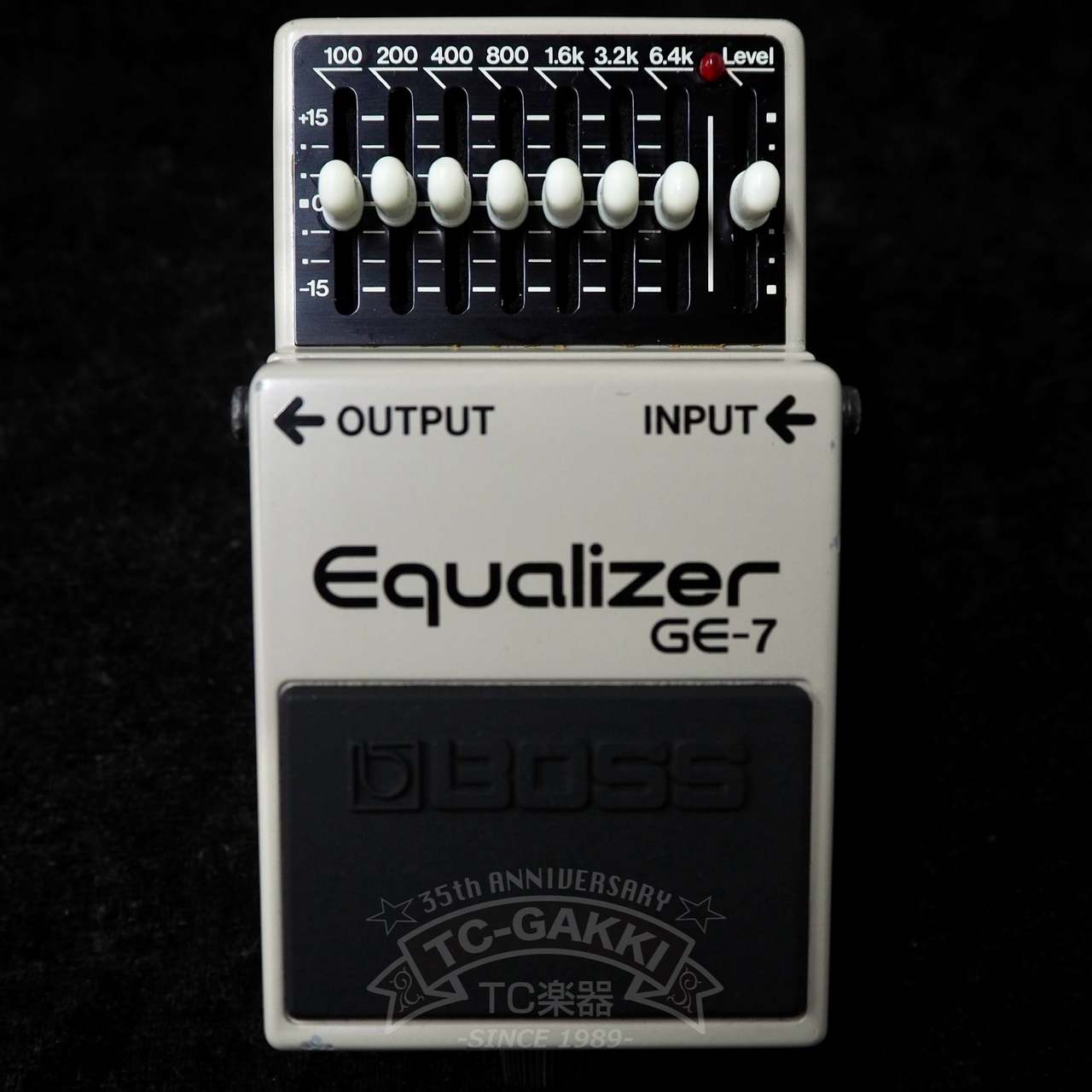 BOSS GE-7 イコライザー日本製ビンテージ BOSS GE-7 Equalizer (Black Label/JAPAN)（ビンテージ）【楽器