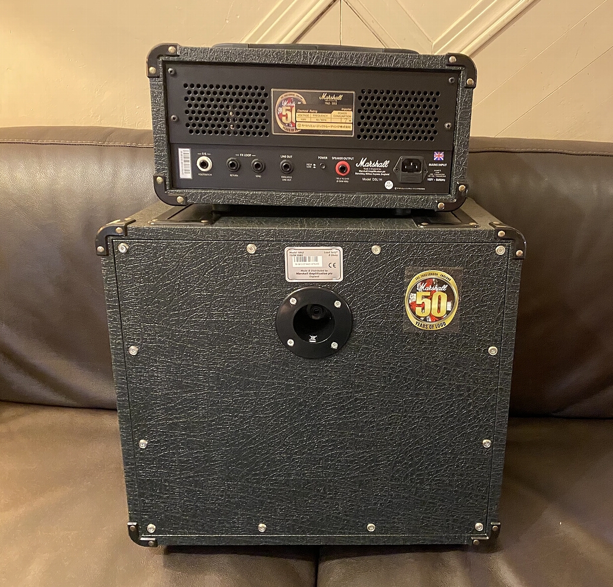 Marshall DSL-1H 50th Anniversary JCM 2000 1912 Lead 112