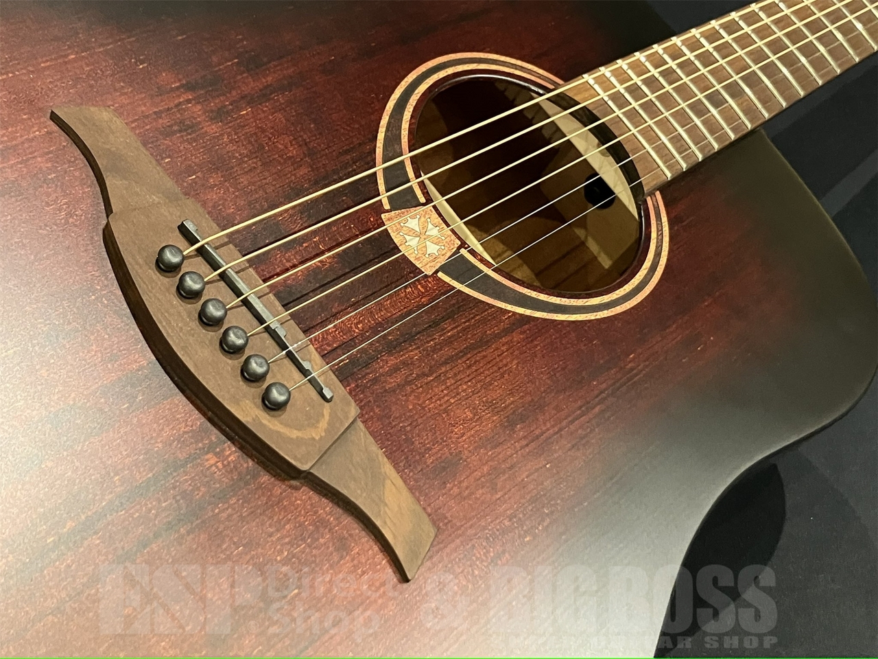 LAG Guitars T70D / BLACK & BROWN（新品/送料無料）【楽器検索