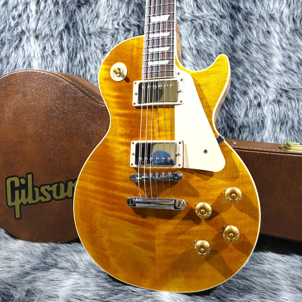 Gibson Les Paul Standard 50s Figured Top Honey Amber 771225