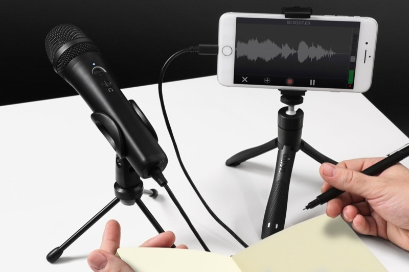IK Multimedia iRig Mic HD 2 ハンドヘルド デジタル コンデンサー