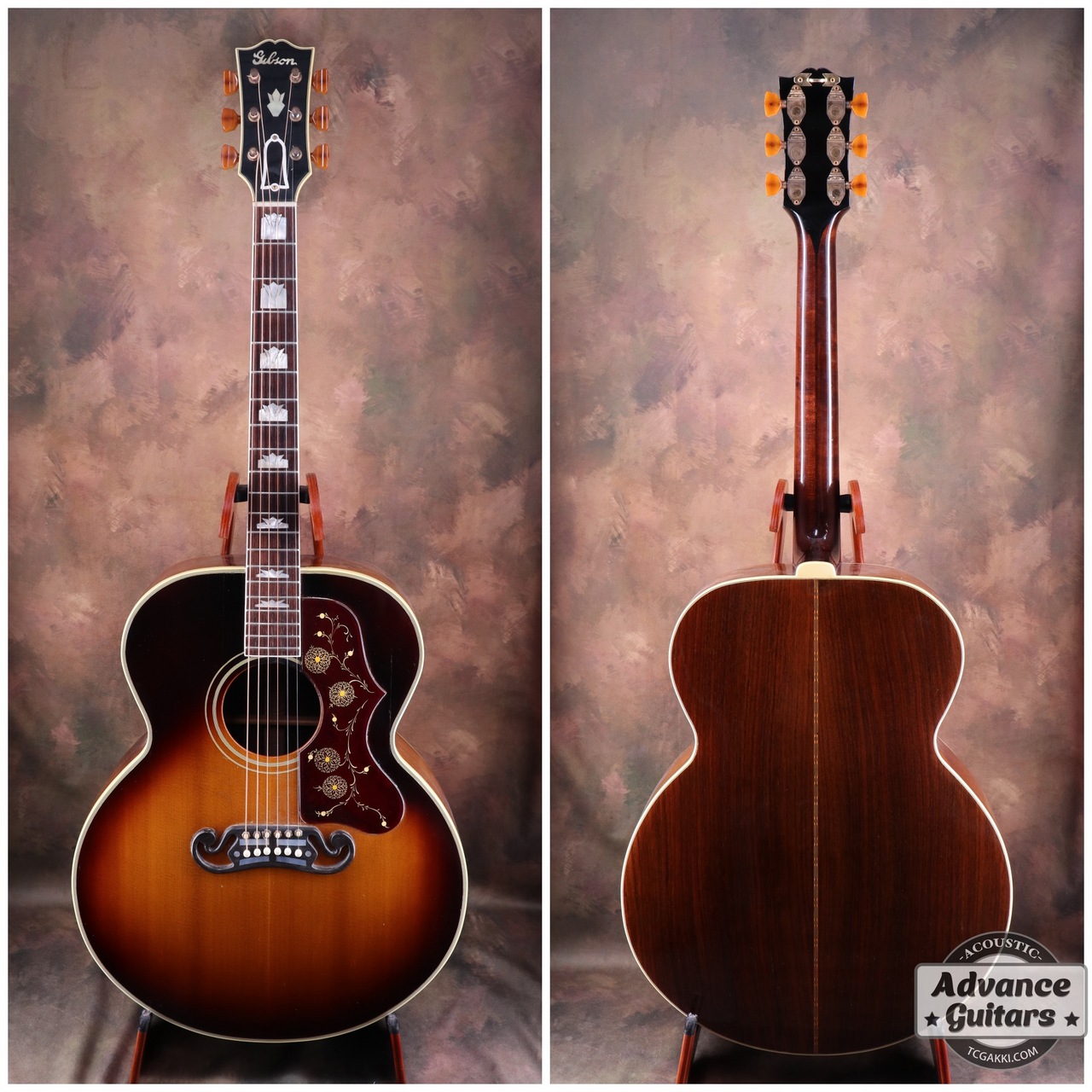 【希少レア】Gibson A-40 (又は過渡期のA-50) (1940年代？） Gibson 1940 SJ-200 Rosewood（ビンテージ）【楽器検索デジマート】