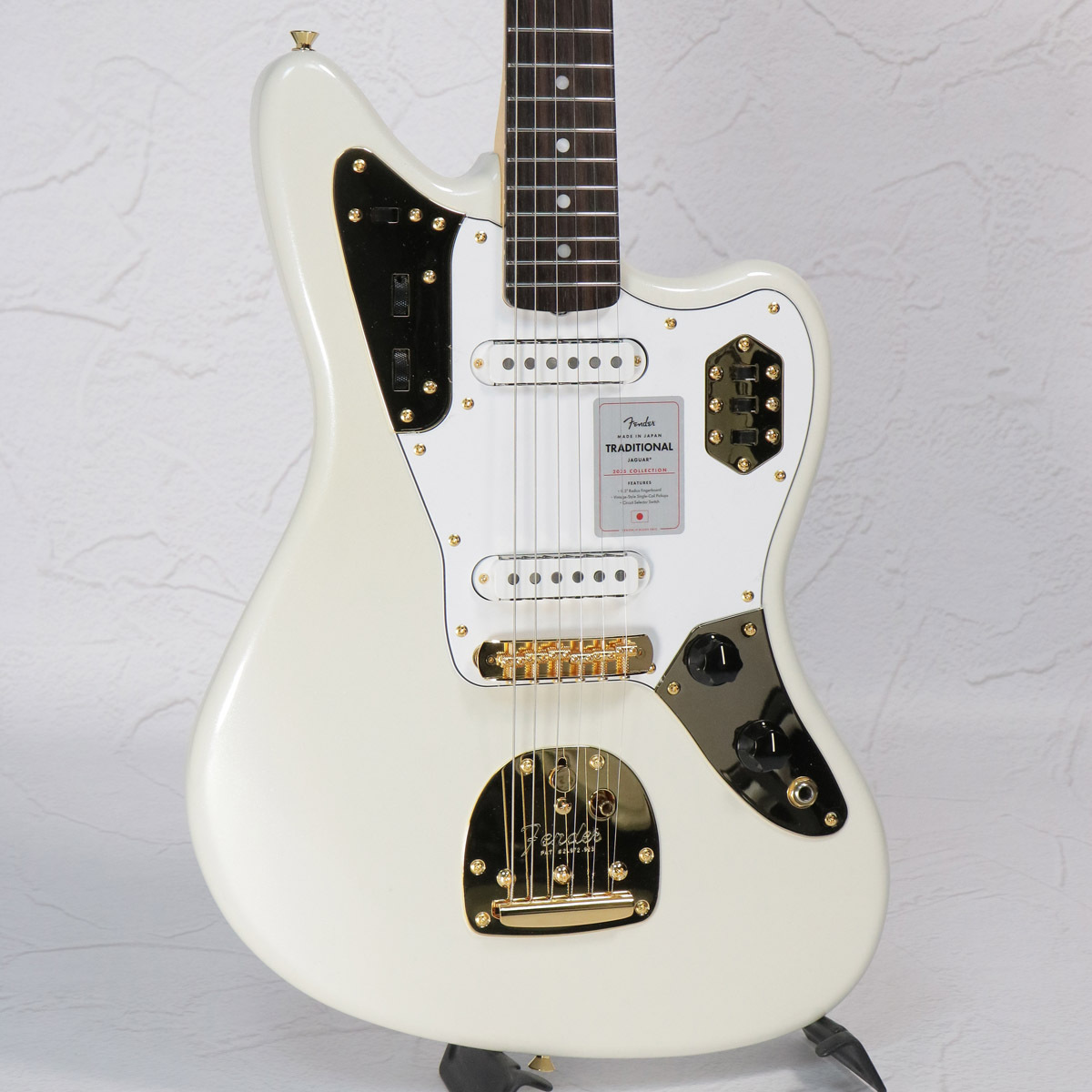 Fender MIJ Traditional 2025 Collection 60s Jaguar Rosewood White