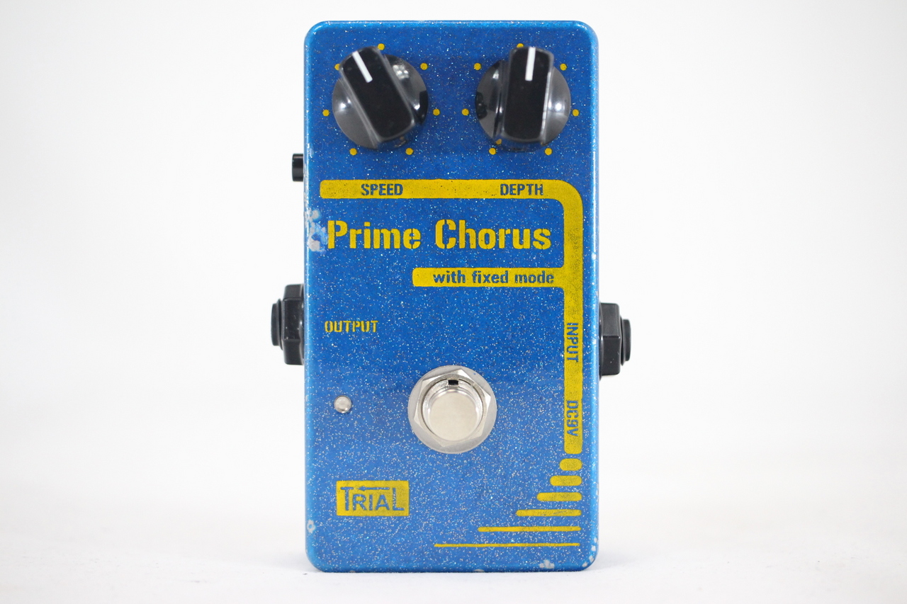 ギター TRIAL Prime Chorus TRIAL Prime Chorus｜フルアナログのハンドメイドコーラスペダル