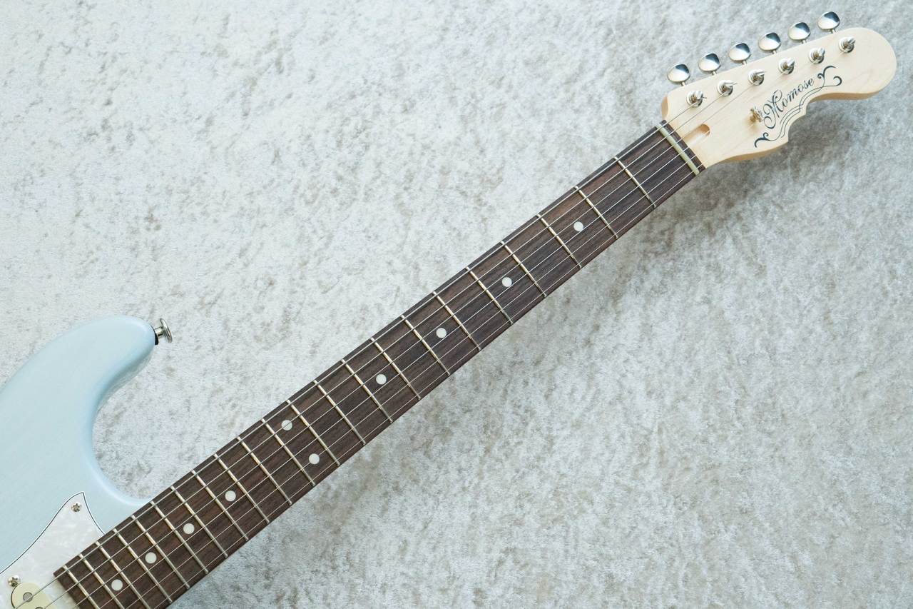 momose MC2-STD/R w/White Pearl Pickguard -Sonic Blue Blonde