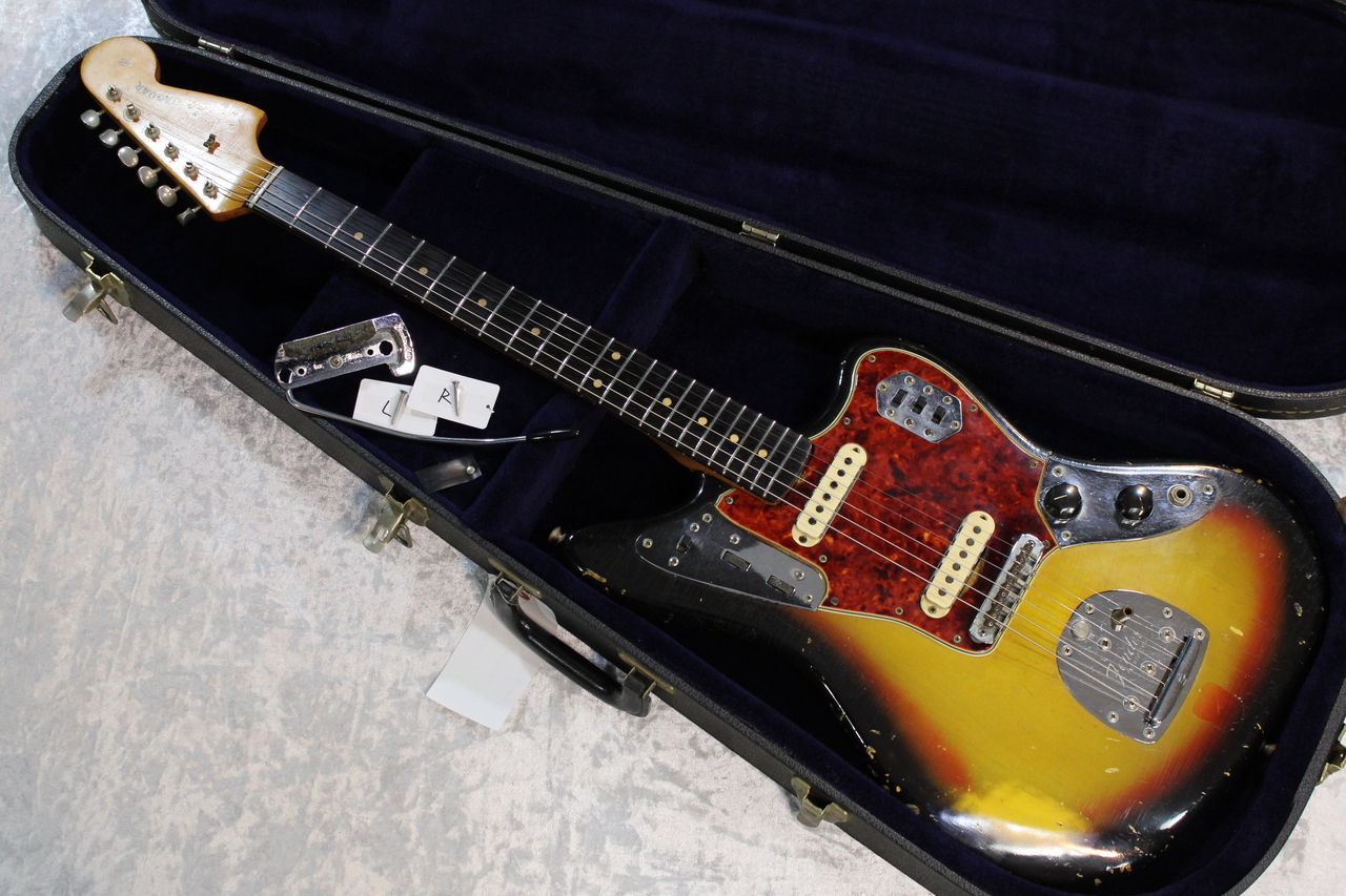 Fender 1964 JAGUAR Original Sunburst w/ Flat Polepiece