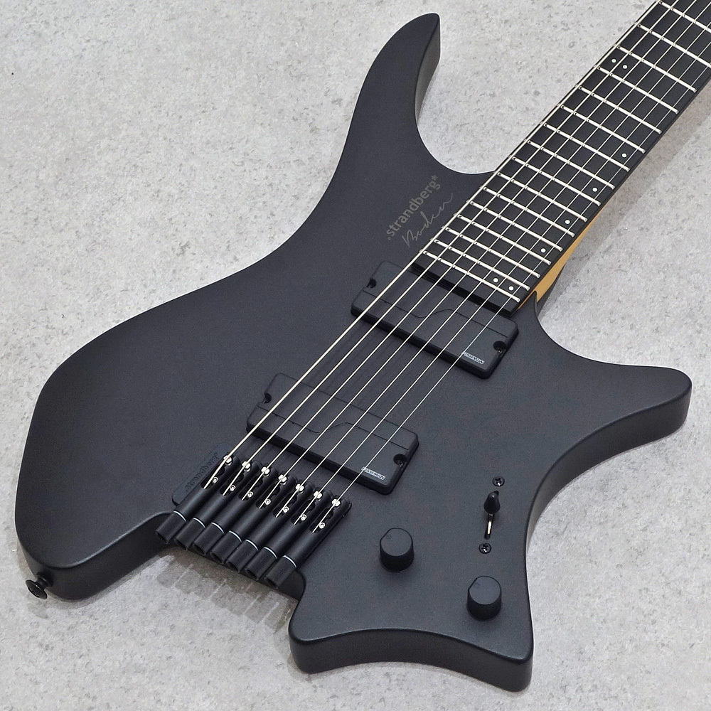 .strandberg* Boden エレキギター ブラック strandberg Boden Metal NX 7 Black Granite 【2.42kg】 【48回まで