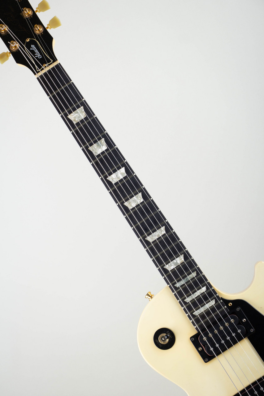 Gibson エレキギターレスポールSTUDIO97年製 Gibson Les Paul Studio Alpine White 1997（中古）【楽器検索デジマート】