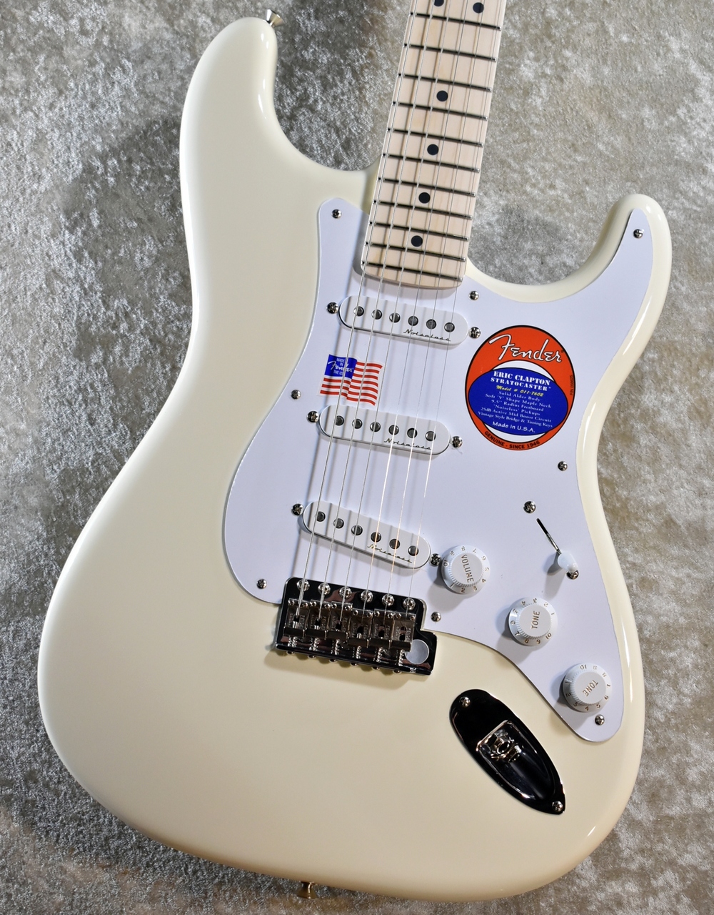 Fender Eric Clapton Stratocaster Olympic White #US23088245【3.60kg