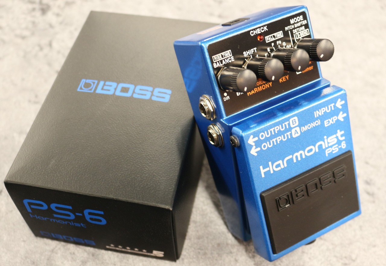 品質一番の BOSS Harmonist PS-6（ピッチシフター） エフェクター