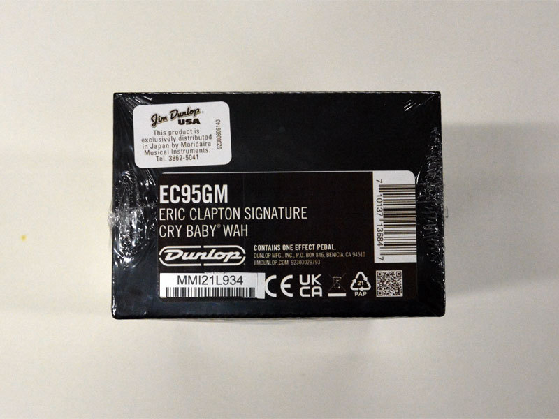 Jim Dunlop EC95G Eric Clapton Cry Baby Wah（新品）【楽器検索
