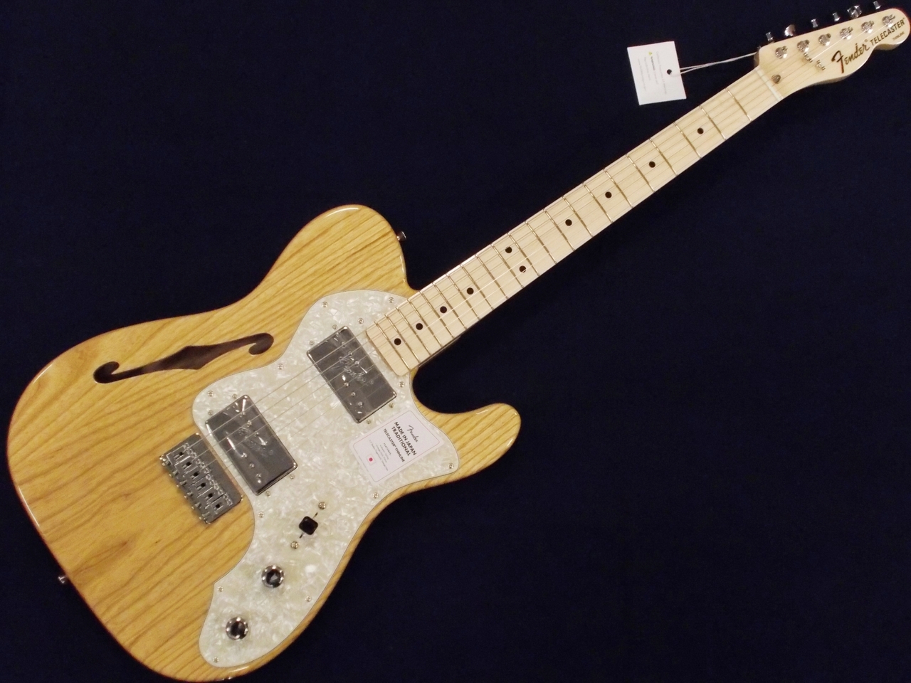 苫小牧バナナ】新品同様 Fender Traditional II 70s Telecaster Thinline MN NAT MADE IN  JAPAN フェンダー シンライン テレキャス 現品限り - 弦楽器、ギター