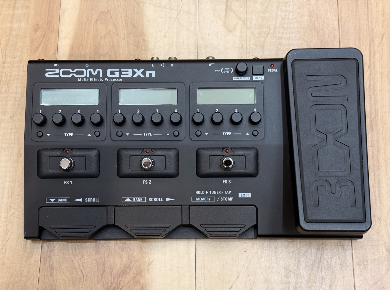 ZOOM G3Xn マルチエフェクター 本体新品交換品 ZOOM (ズーム) マルチエフェクター G3Xn｜トレファクONLINE